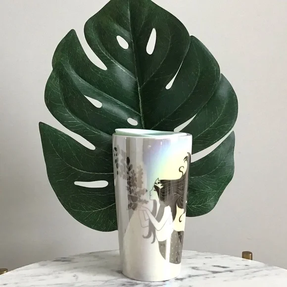 STARBUCKS Iridescent Mermaid Tumbler Rare New With Tag RARE - Picture 3 of 11